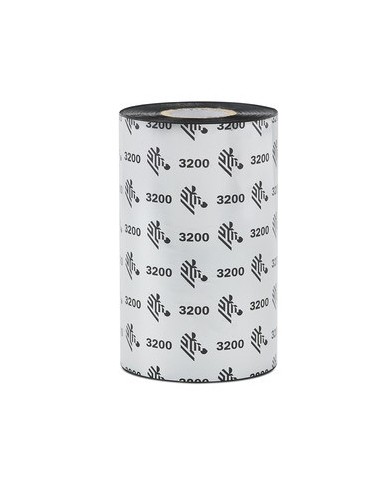 Zebra- 1600 Wax-ZEBRA - 01600BK11045